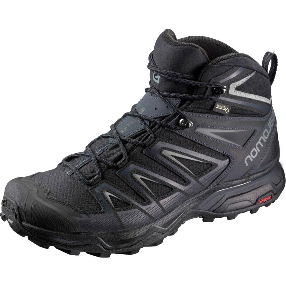 Bota Salomon X Ultra Mid Gtx Masculina Preta Pe Na Trilha Aqui