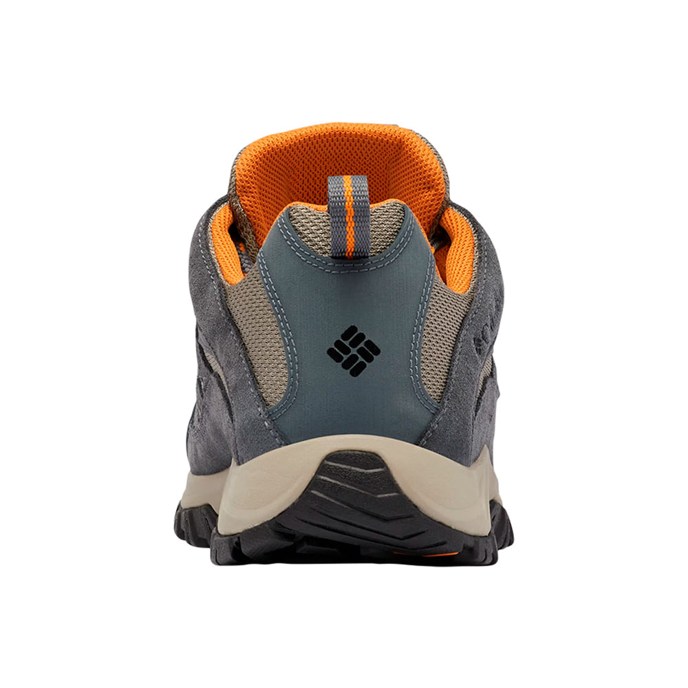 Tênis Columbia Masculina Crestwood Mid Waterproof Cinza/Laranja Aqui