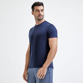 Camiseta-Solo-Essential-Merino-Masculina-Azul-Marinho-1