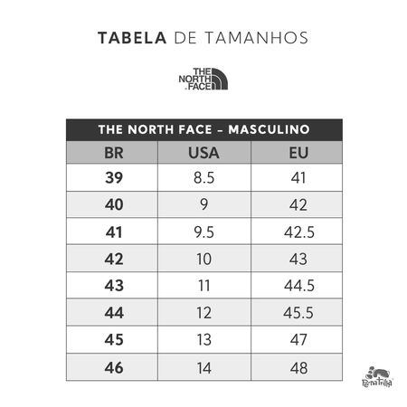 Tenis north face 2024 masculino