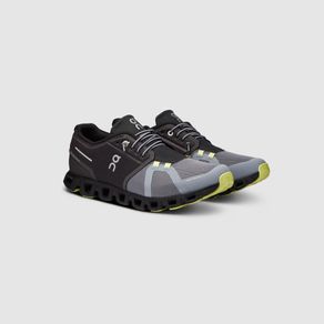 tenis-on-running-cloud-5-masculino-preto-cinza-para-corrida-academia-pe-na-trilha-1