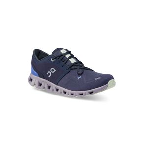 tenis-on-running-cloud-x3-feminino-azul-escuro-perfil-solo